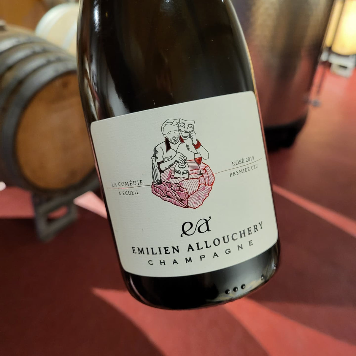 Champagne Émilien Allouchery La Comédie Écueil Rosé