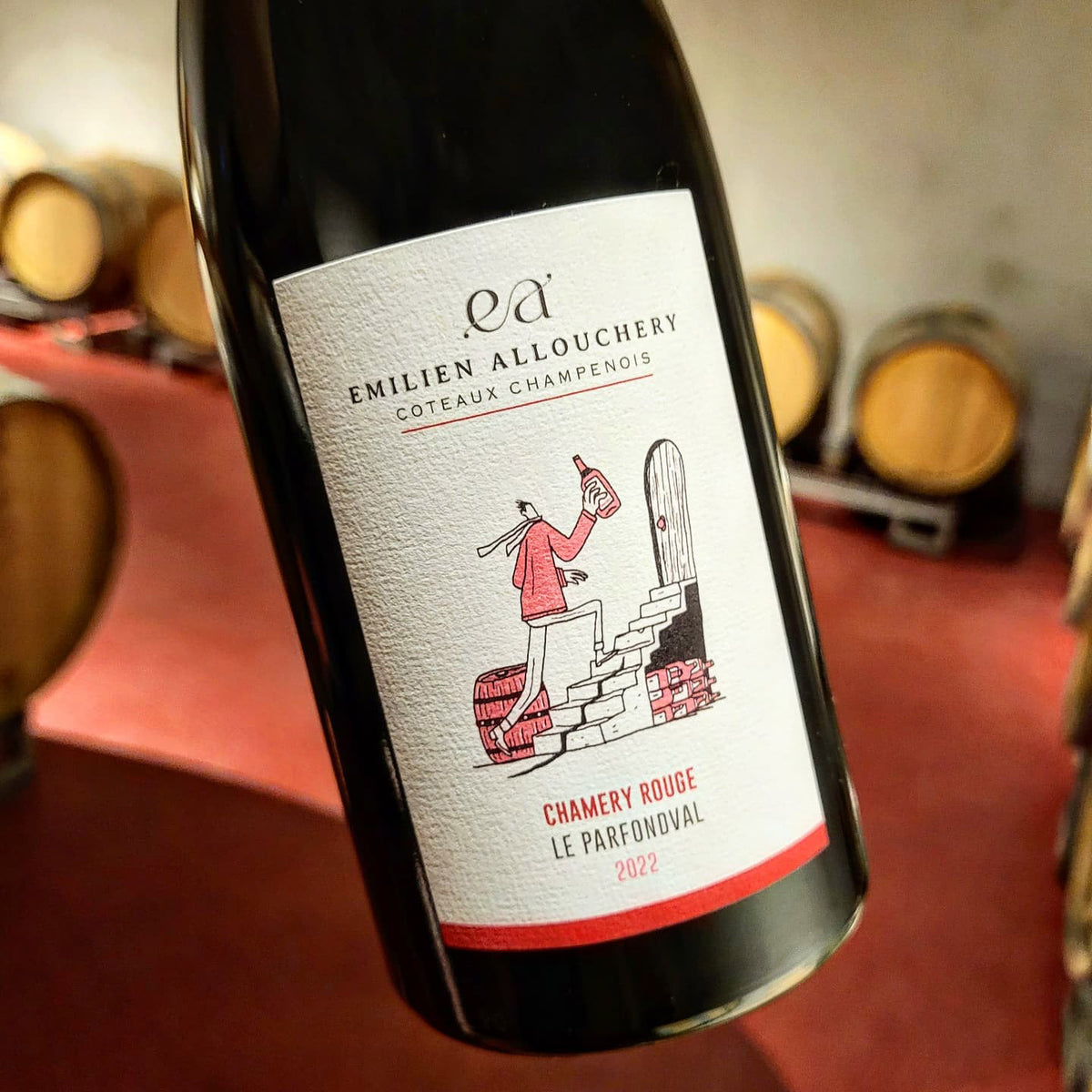 Champagne Émilien Allouchery Le Parfondval Coteaux Champenois Chamery Rouge