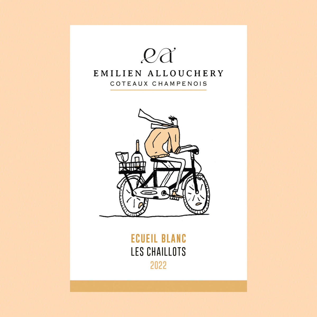 Champagne Émilien Allouchery Les Chaillots Coteaux Champenois Écueil Blanc