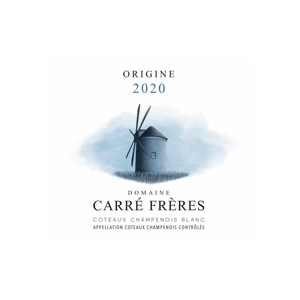 Origine 2020 - Domaine Carré Frères - Coteaux Champenois Blanc